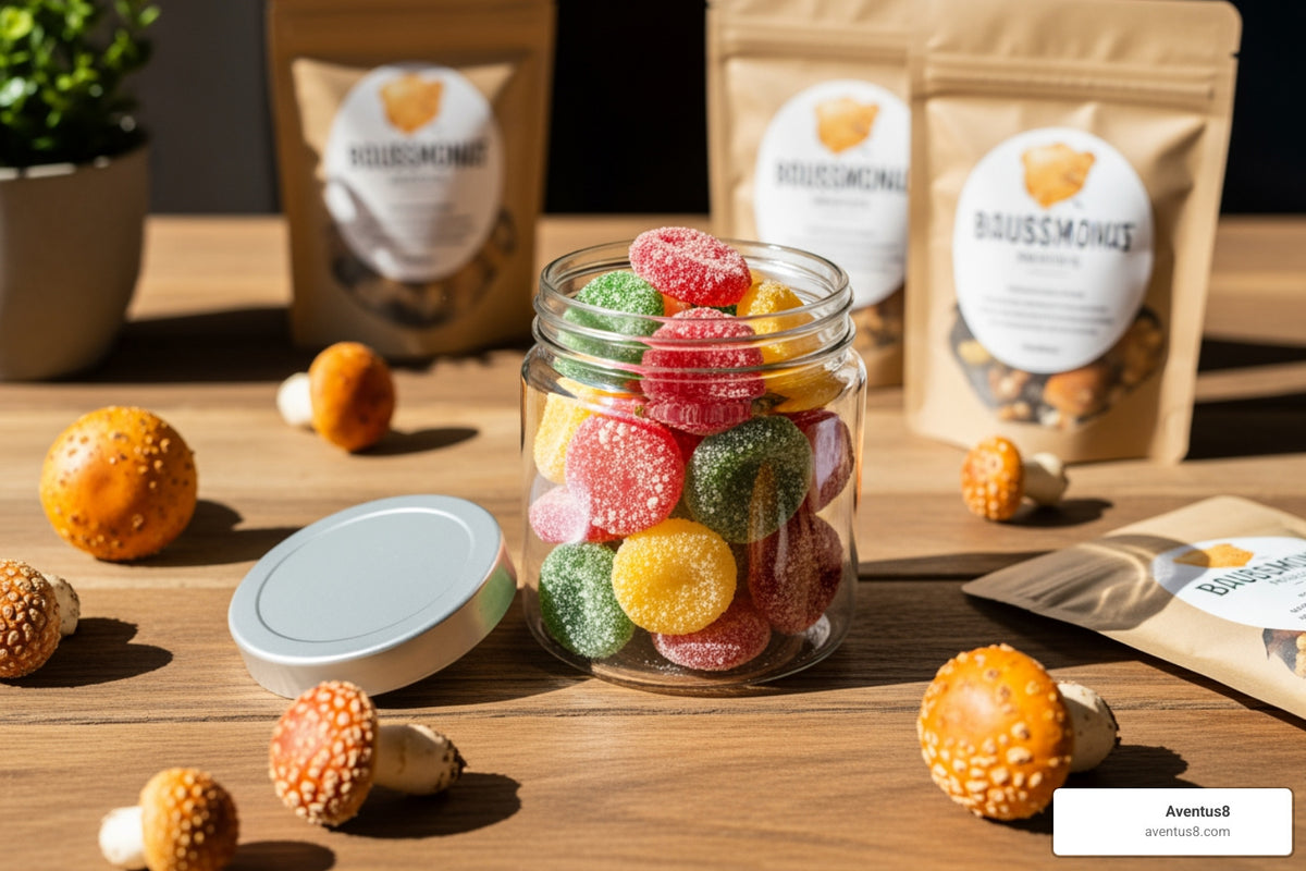 Amanita Mushroom Gummies and Edibles: What to Buy and What to Avoid