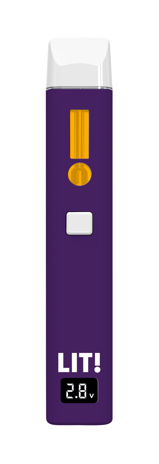 LIT! THC DIAMOND DISPOSABLE VAPE PEN, 3G GRANDDADDY PURP INDICA