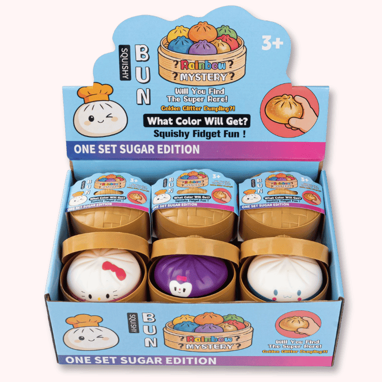 Bun | Squishy Dumpling Rainbow Mystery Sugar Edition