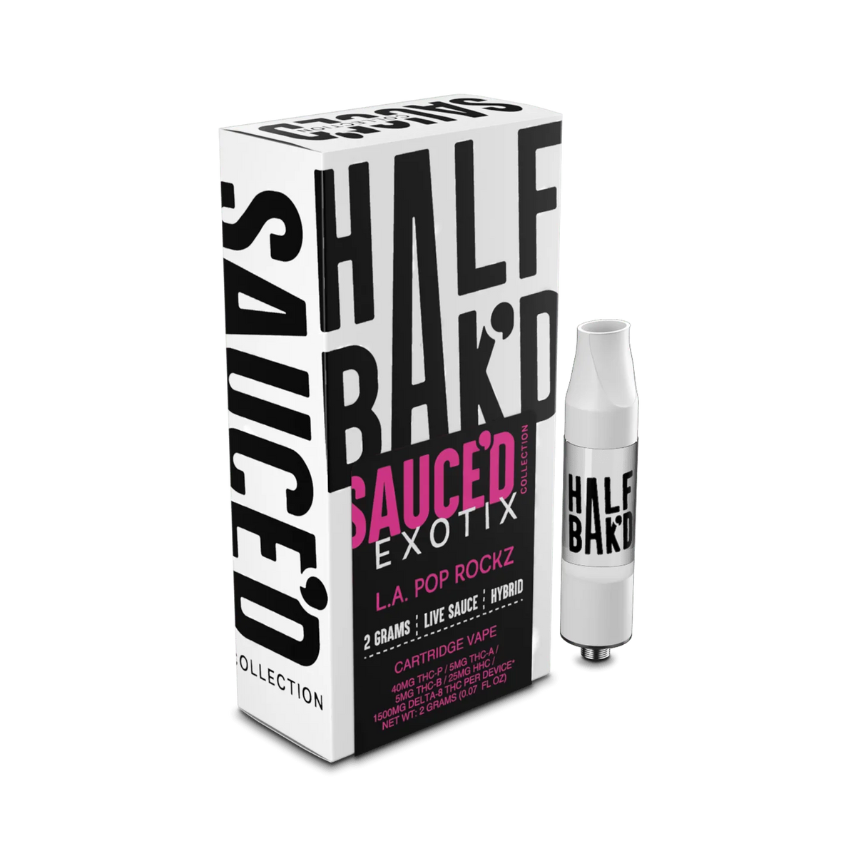 HALF BAKD LA Pop Rockz | 2G Hybrid Cartridge