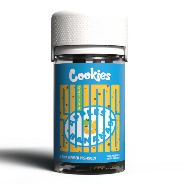 Cookies - Infused Pre-Roll 0.7g - Apples & Bananas - 5ct Jar