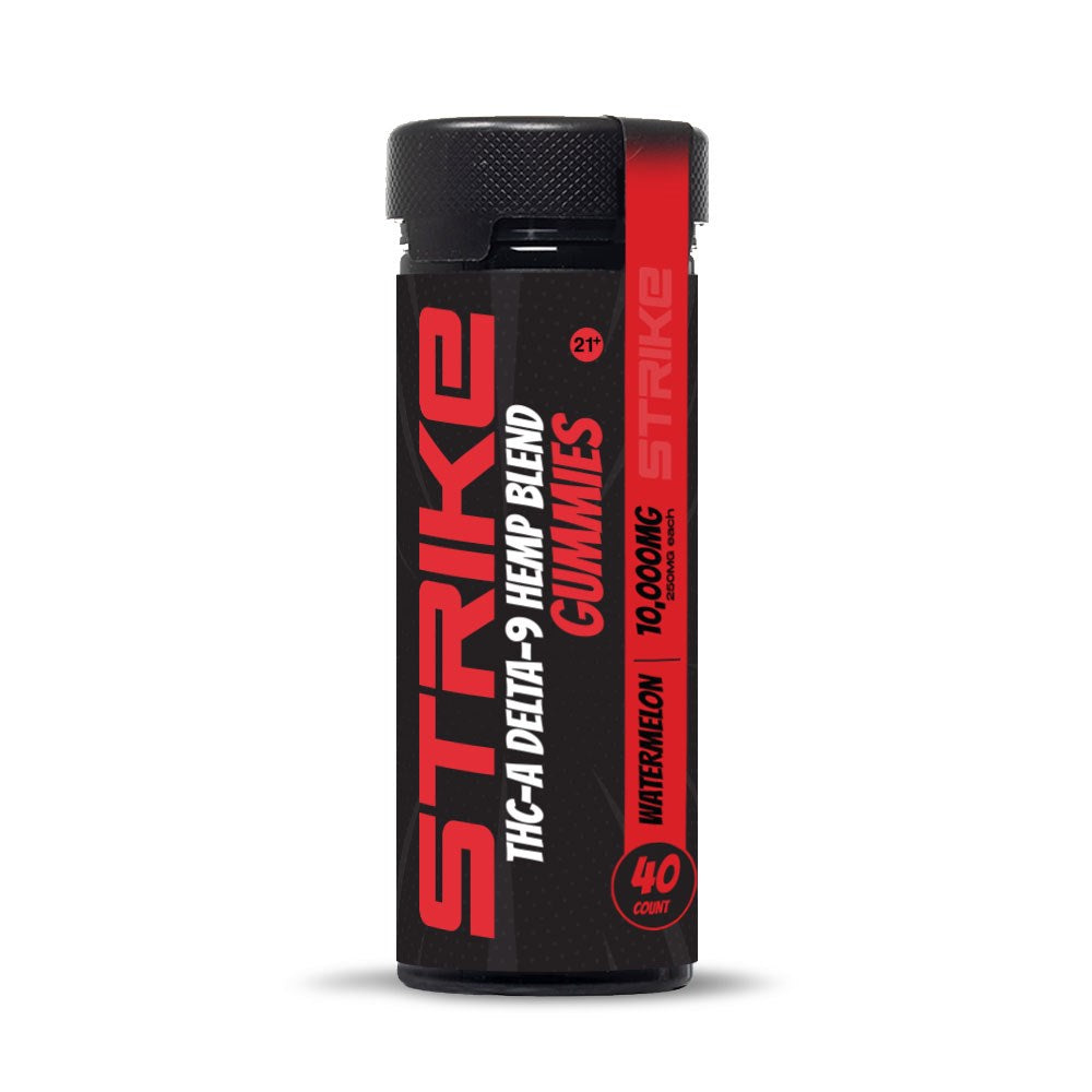STRIKE THC-A/D9 BLEND 10000MG 40CTS GUMMIES