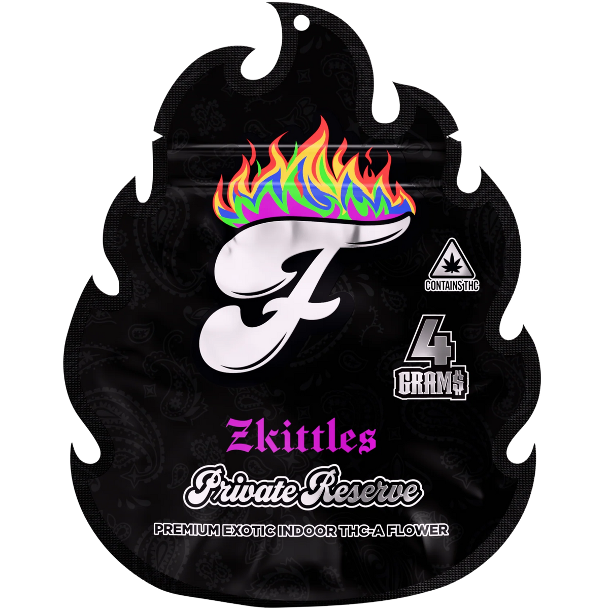 SURPRISE FLAVOR – MIXED & RANDOMLY SELECTED Fuego Zkittles THC-A Flower - 4g (PRIVATE RESERVE)
