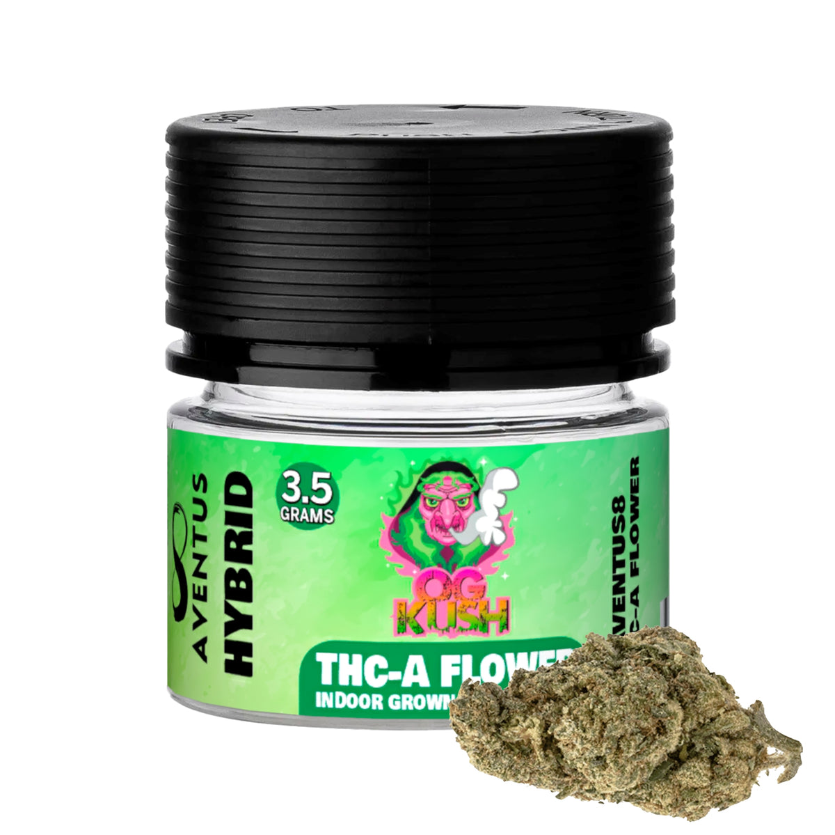 AVENTUS8 THC-A Flower OG KUSH 3.5g - Hybrid