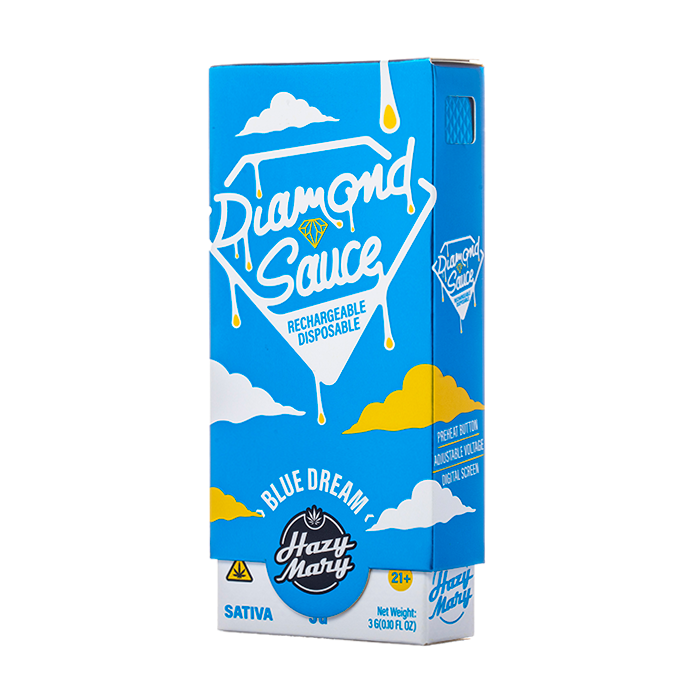 Hazy Mary Diamond Sauce Disposable – 3G