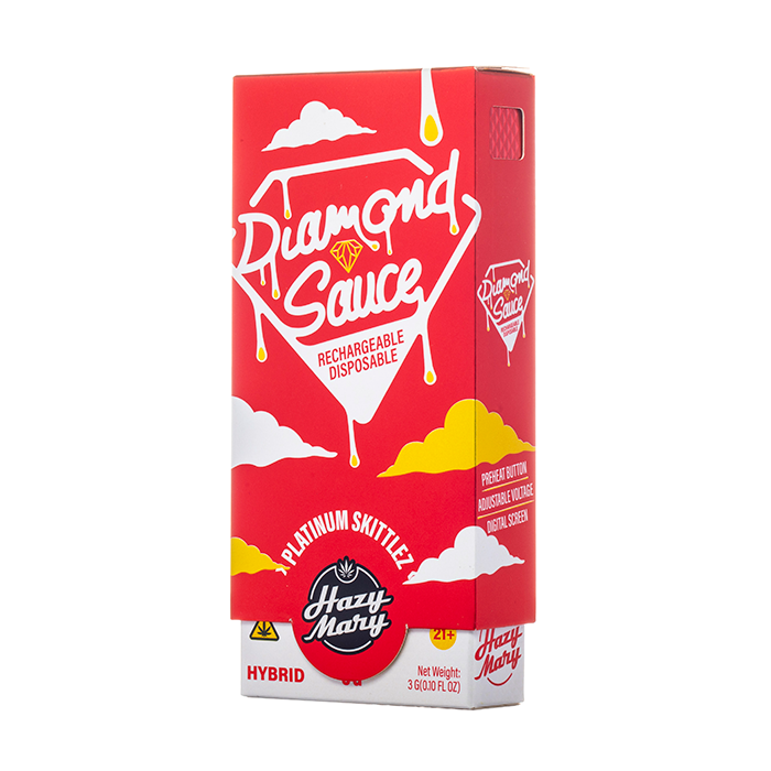 Hazy Mary Diamond Sauce Disposable – 3G