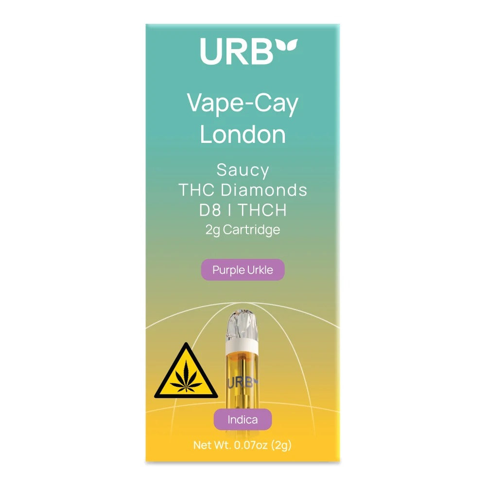 URB Vape-Cay London Cartridge 2.2ML - Purple Urkle - Indica
