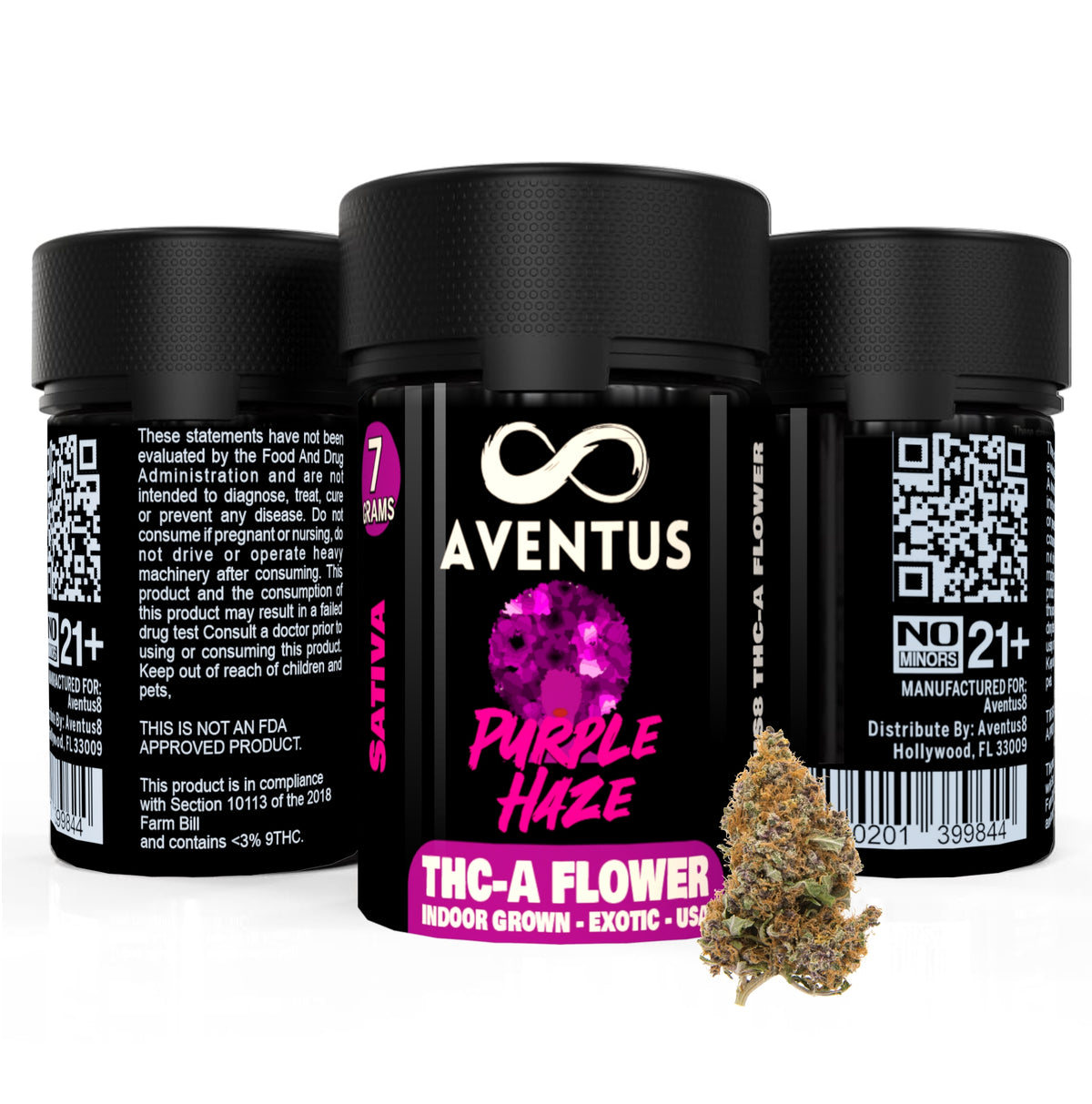 Purple Haze THC-A Flower (sativa)