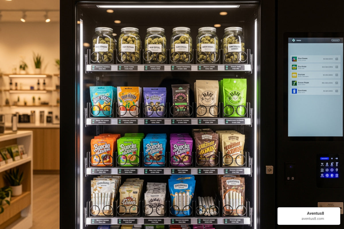 From Joints to Jars: What's Inside a Cannabis Vending Machine and Where Can You Find One?