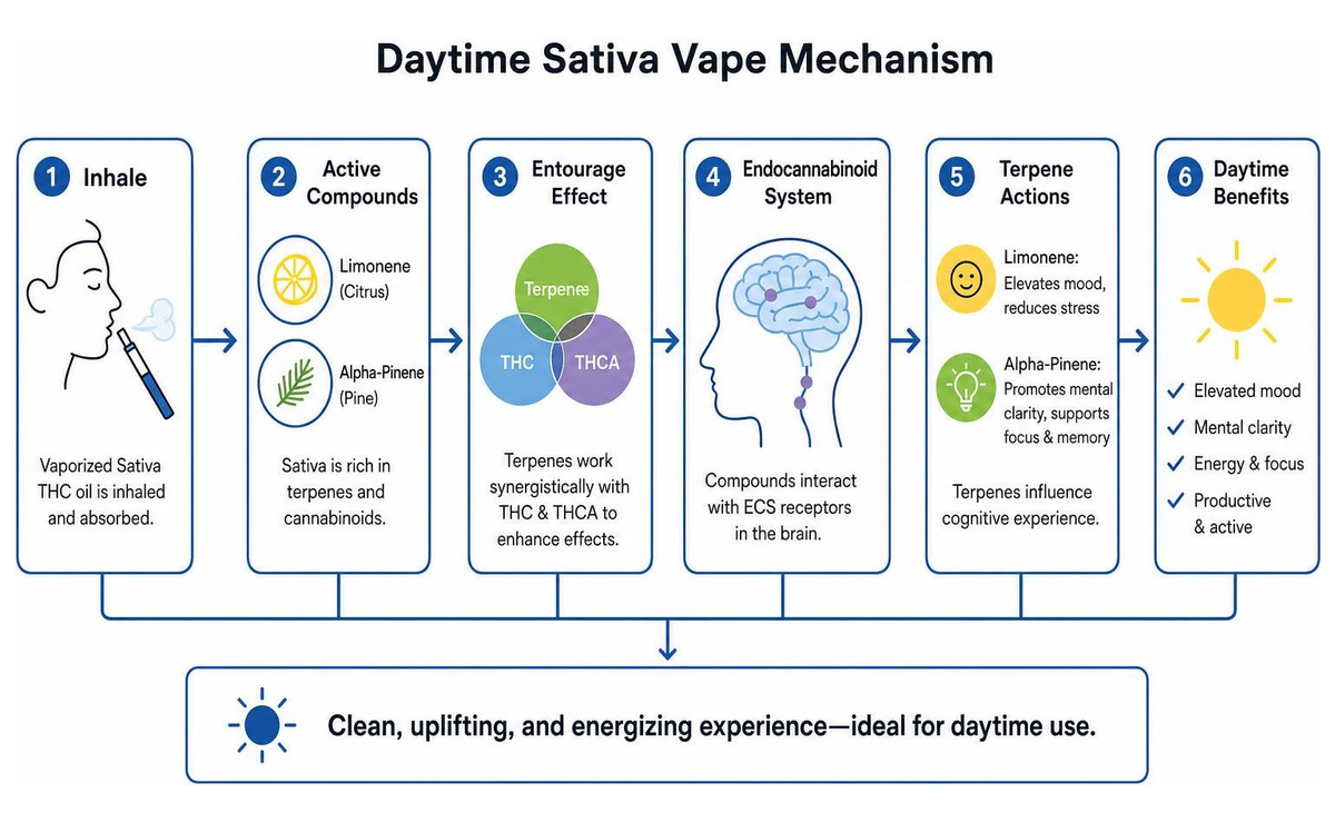 How Sativa THC Vape Pens Can Elevate Your Daily Routine