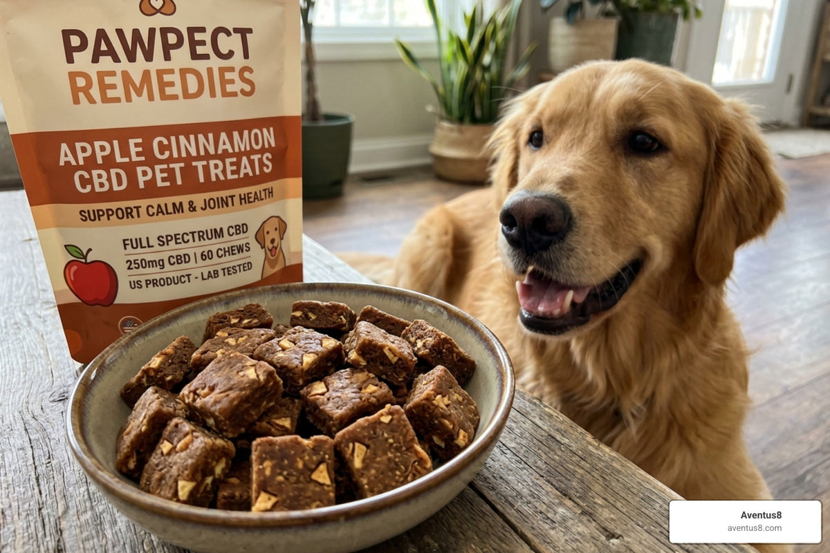 Why Your Dog is Craving Apple Cinnamon CBD Pet Treats Right Now