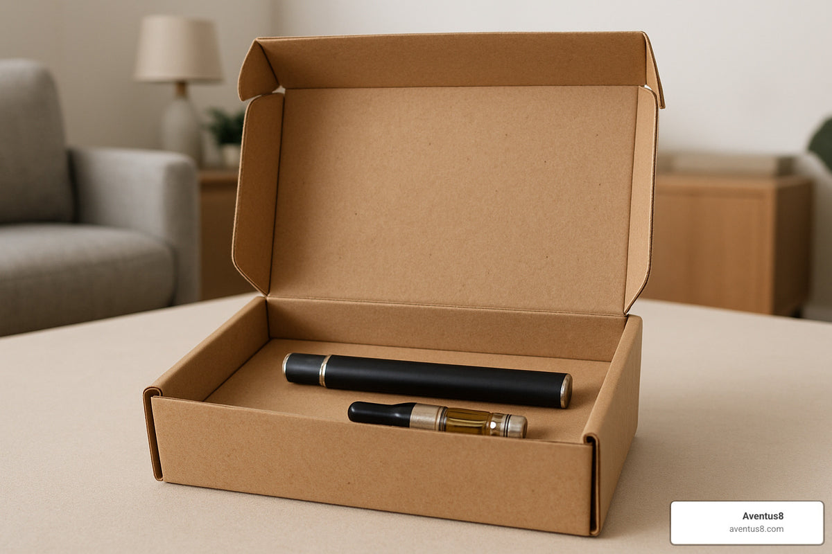 Keep Calm and Vape On with THC Vape Discreet Packaging