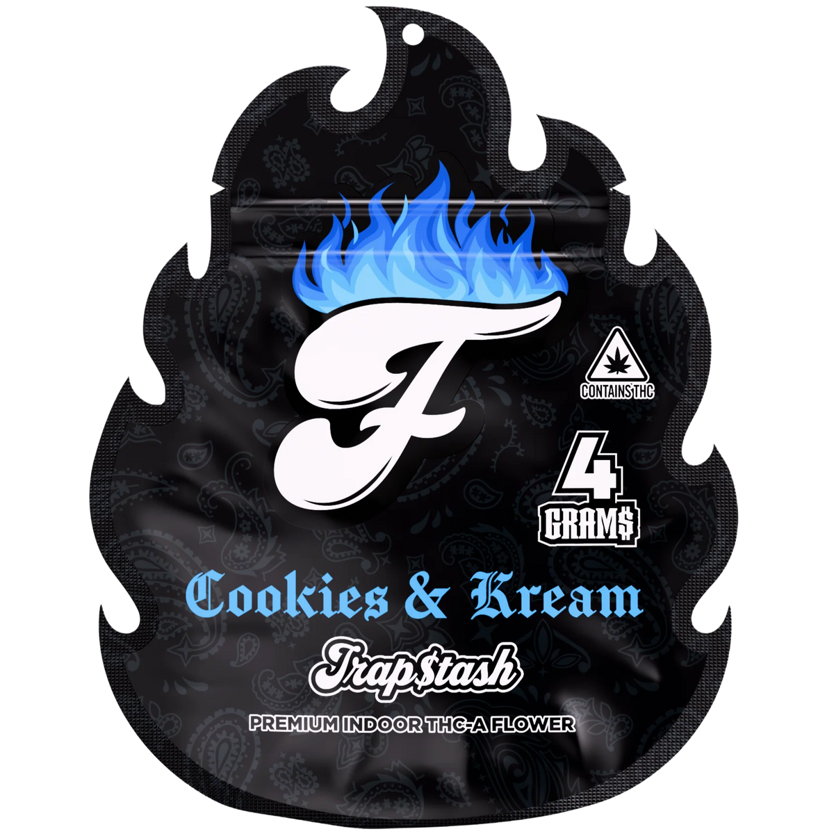 SURPRISE FLAVOR – MIXED & RANDOMLY SELECTED Fuego Cookies & Kream THC-A Flower - 4g (TRAPSTASH)