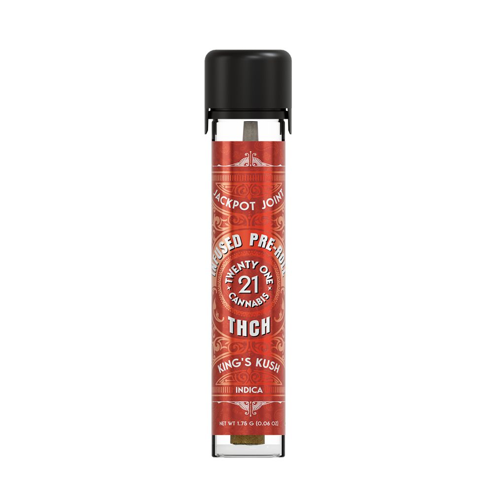 Twenty One THCh Preroll – 1.75 Grams King’s Kush (Indica)