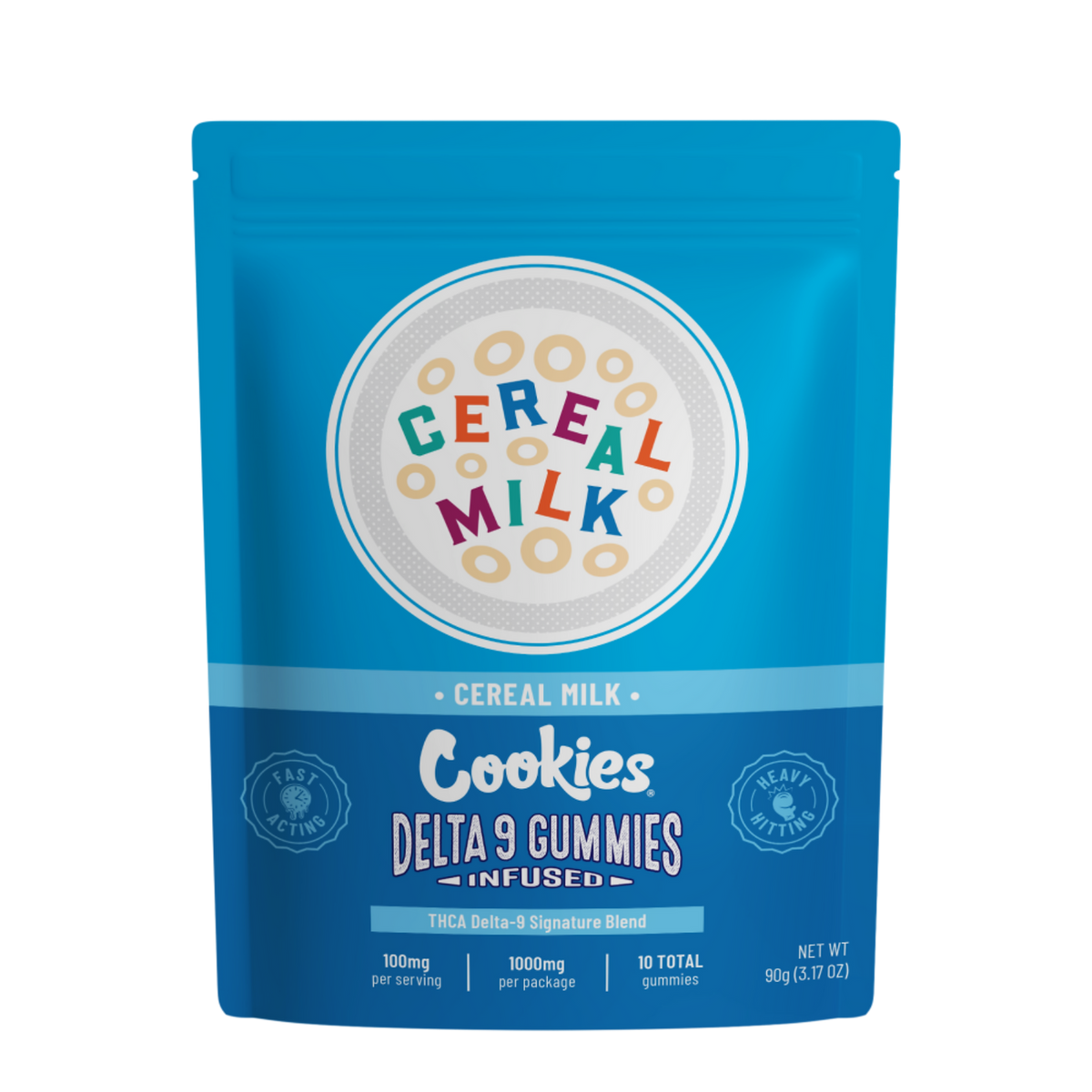 Cookies THCA Delta 9 Signature Blend Gummies 1000MG - Cereal Milk