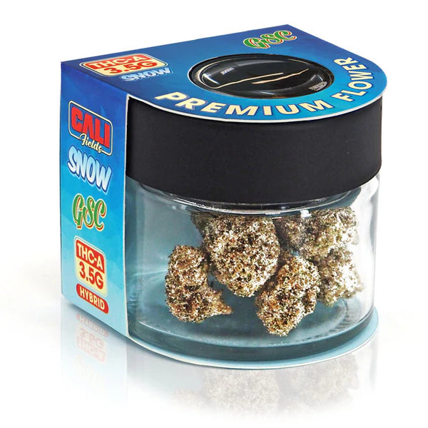 Cali Fields THC-A 3.5G Premium - Snow GSC