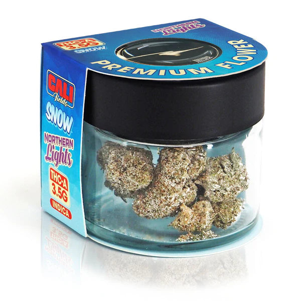 Cali Fields THC-A 3.5G Premium - Snow Northern Lights