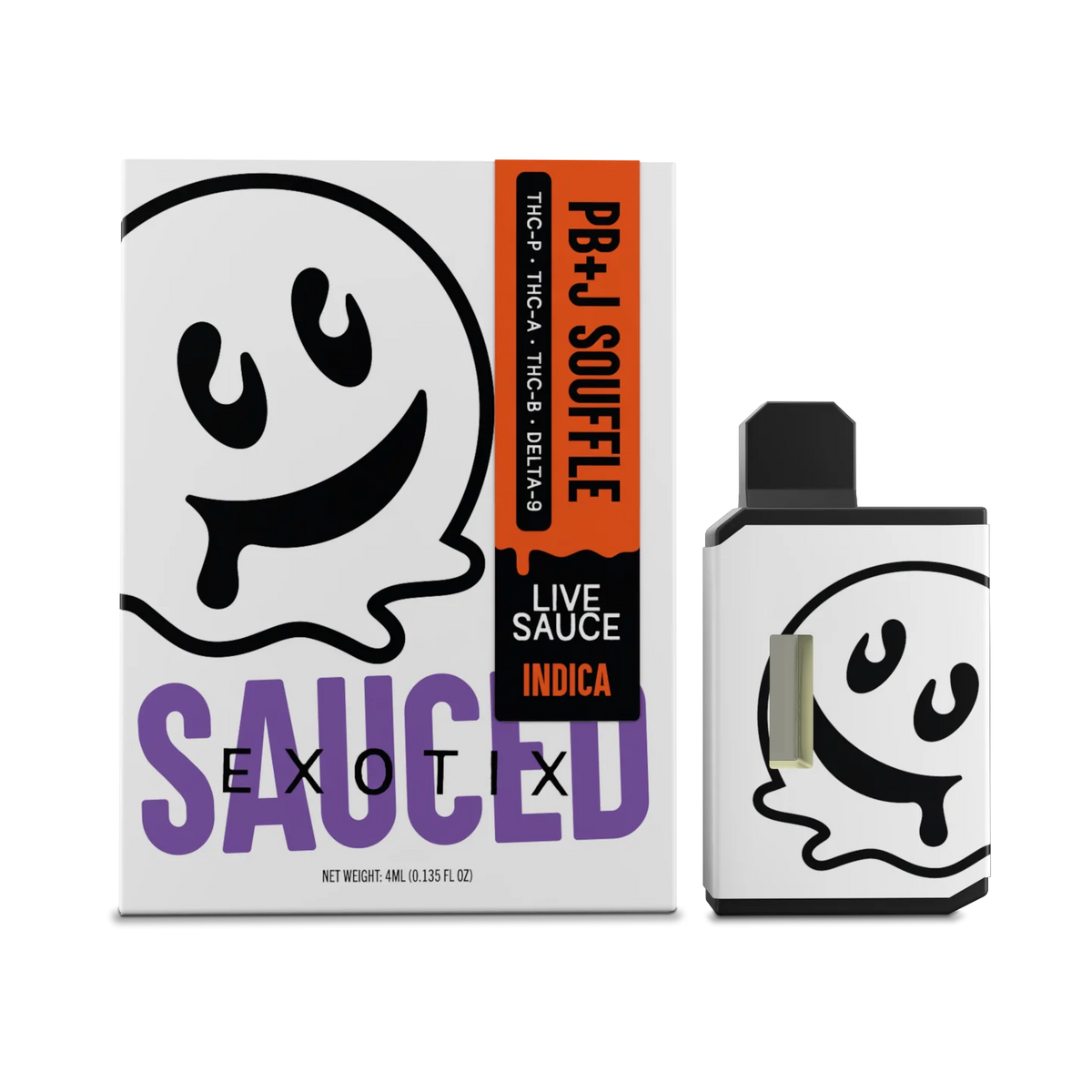PB & J Souffle | Sauce Exotix 4G Disposable - Indica