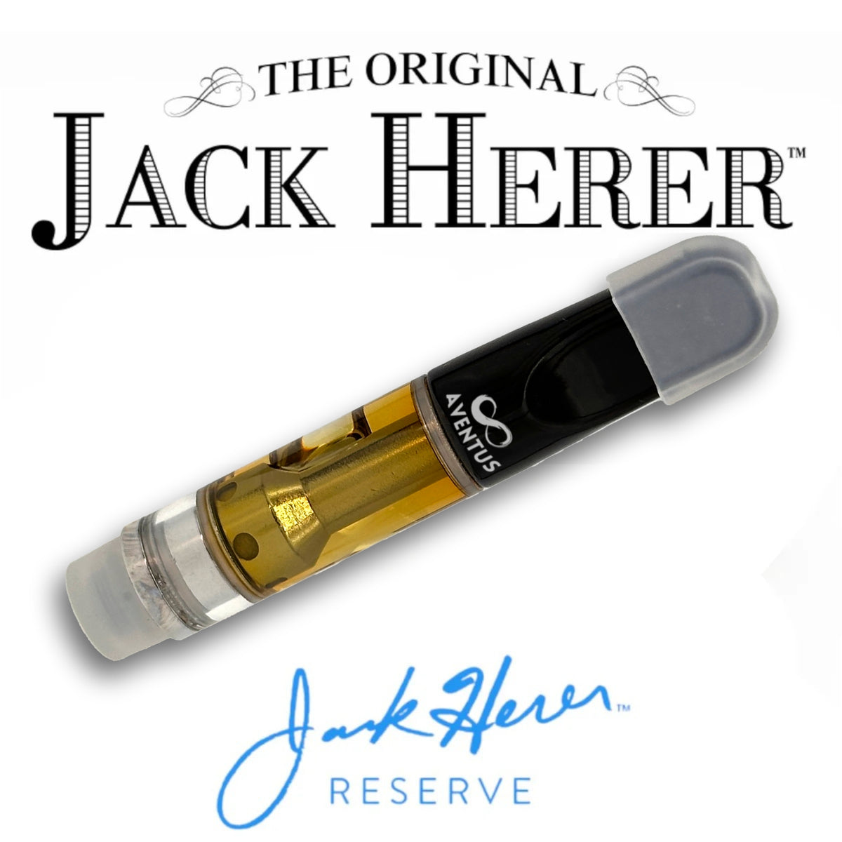 JACK HERER RESERVE  HYBRID  FULL SPECTRUM 510 THREAD VAPE CARTRIDGE 1000MG 1G