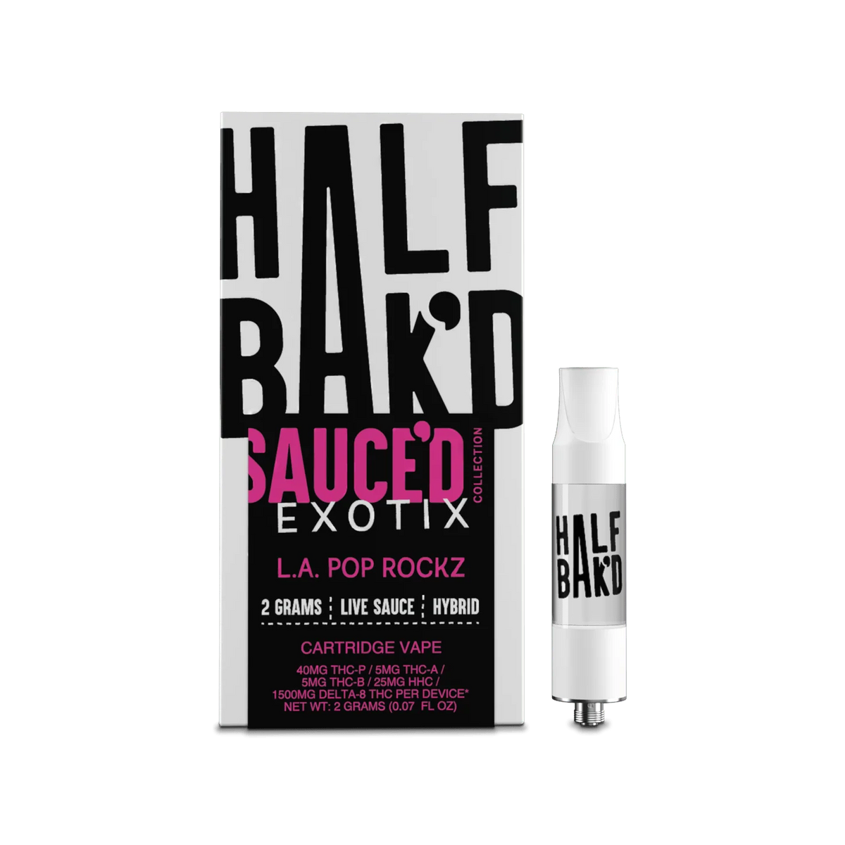 HALF BAKD  LA Pop Rockz | 2G Hybrid Cartridge