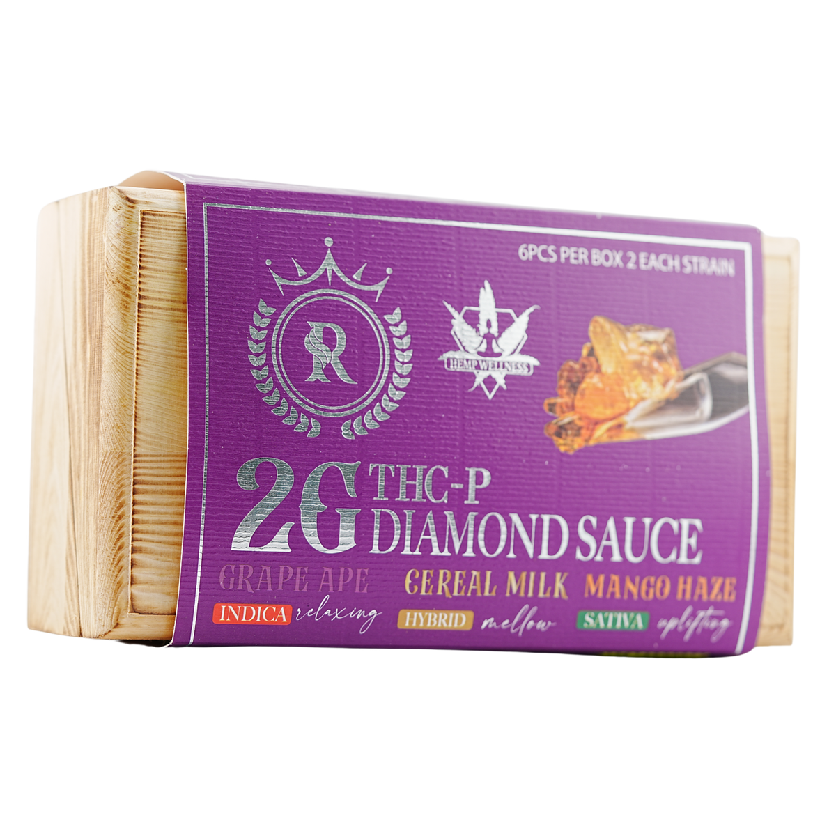 THC-P Mango Haze 2G Diamond Sauce (sativa) Hemp Wellness