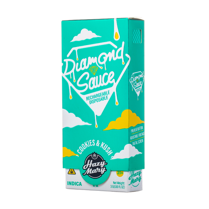 Hazy Mary Diamond Sauce Disposable – 3G