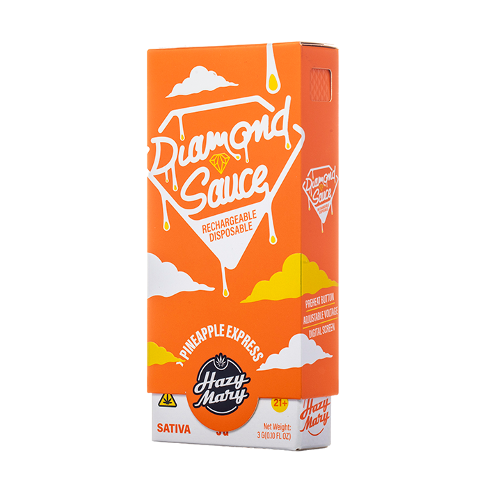 Hazy Mary Diamond Sauce Disposable – 3G