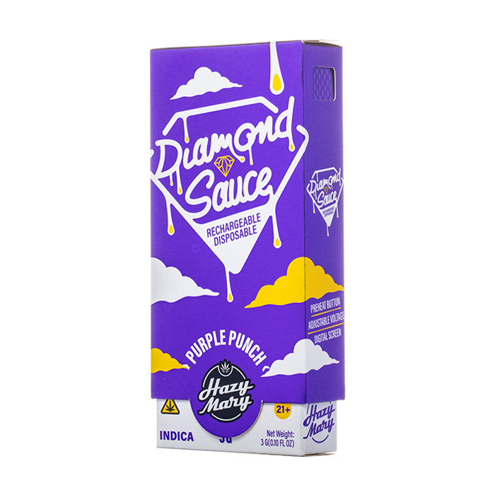 Hazy Mary Diamond Sauce Disposable – 3G