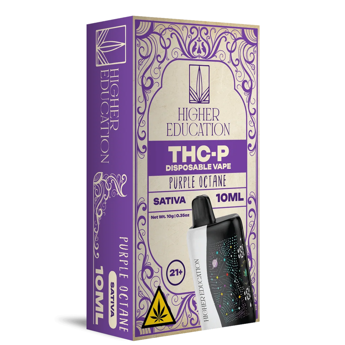 Higher Education THCP Blend Disposable 10G - Purple Octane (Sativa)