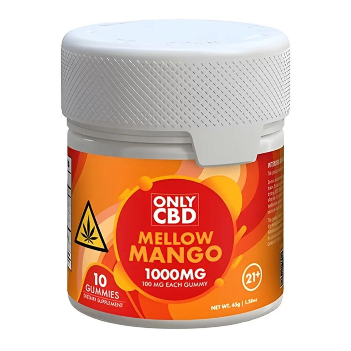 Only CBD Immunity Sugar Free Gummies Jar 1000MG-10CT