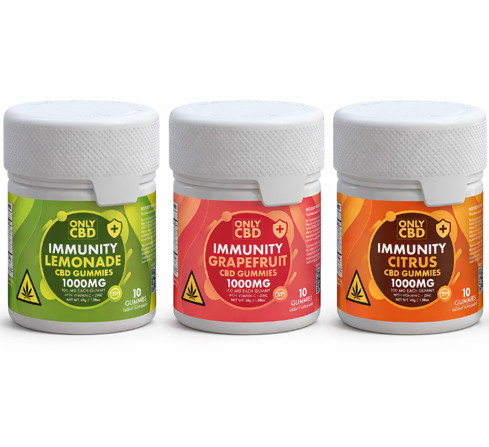 Only CBD Immunity Gummies 1000MG