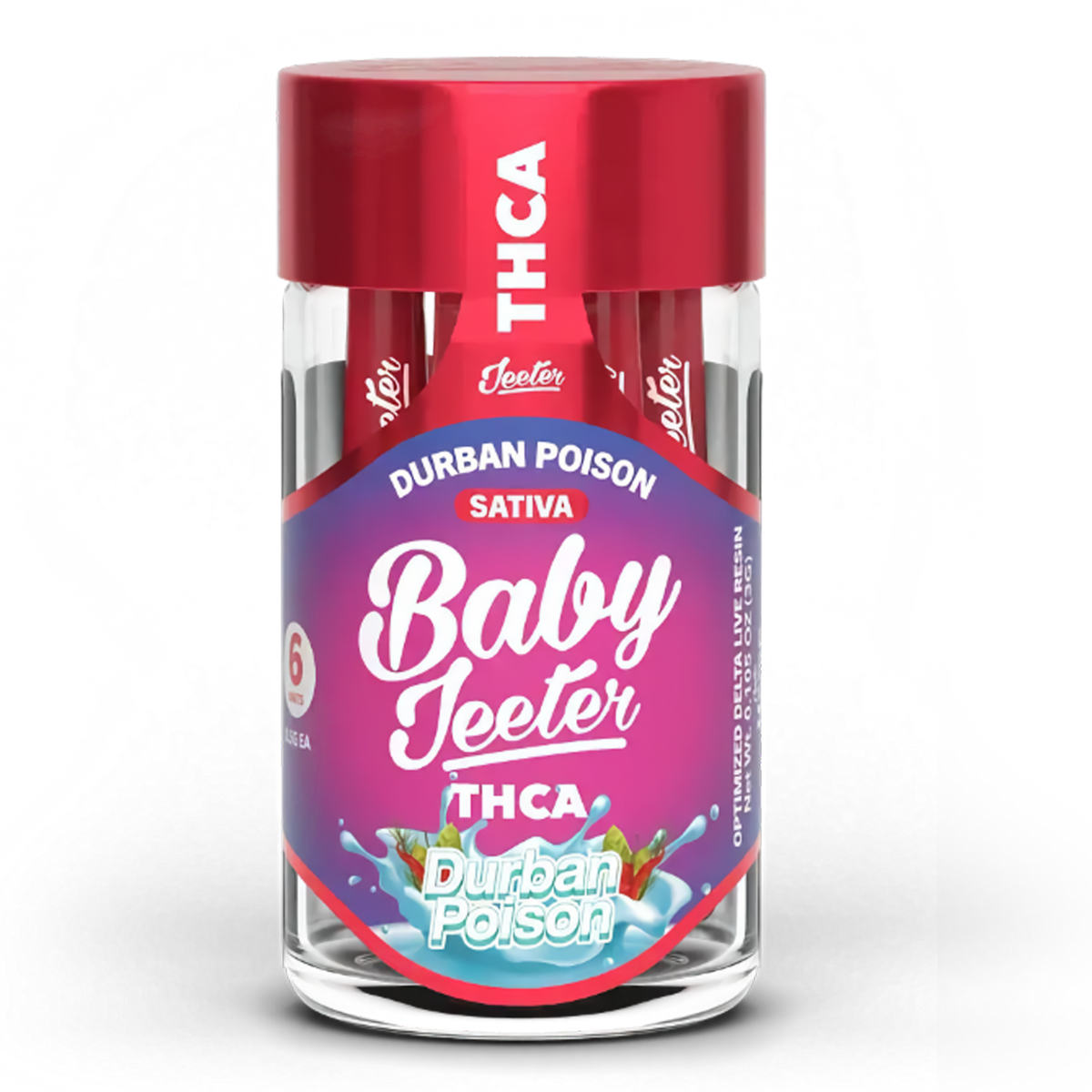 Baby Jeeter THCA Pre-Rolls  RANDOM FLAVOR AND STRAIN