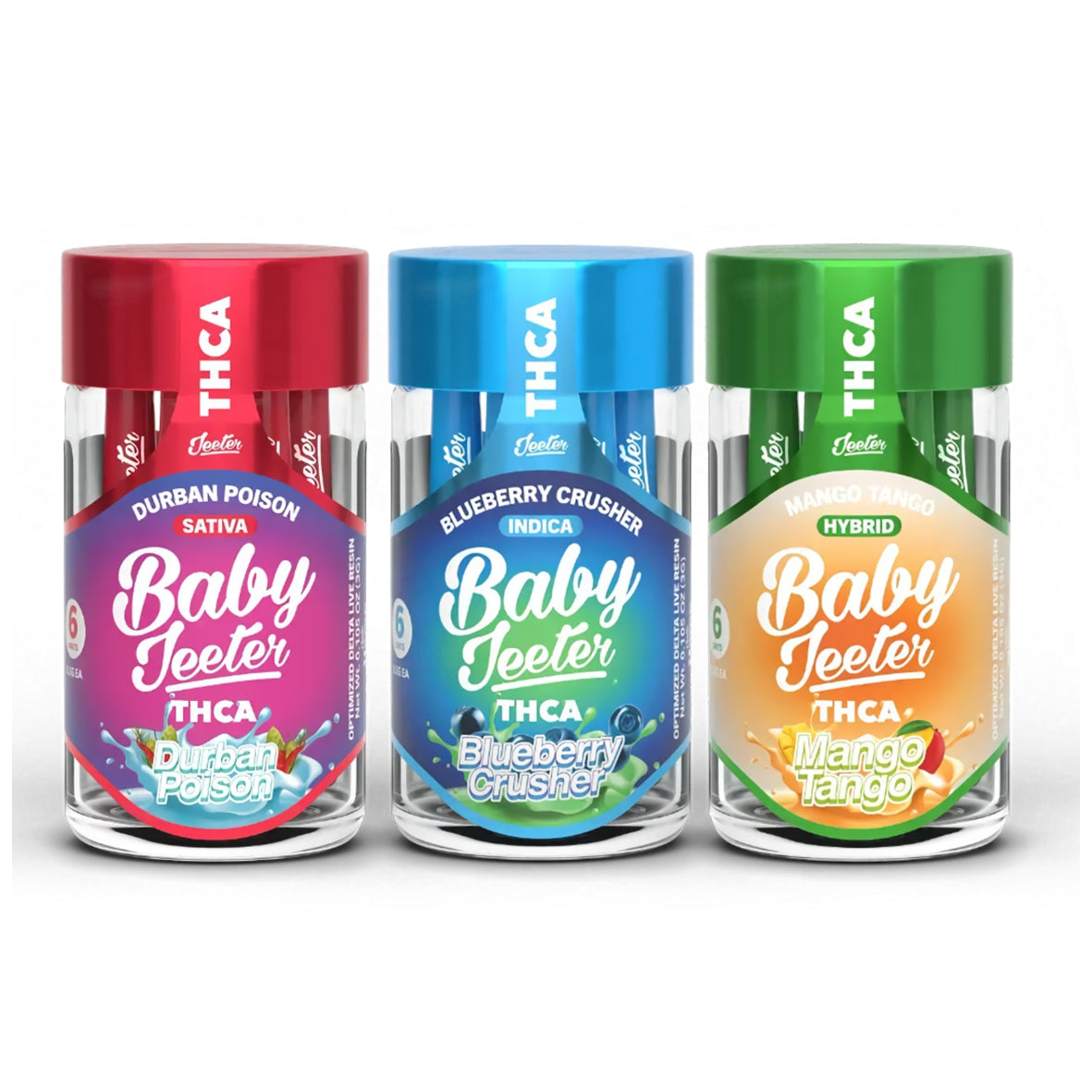 Baby Jeeter THCA Pre-Rolls  RANDOM FLAVOR AND STRAIN