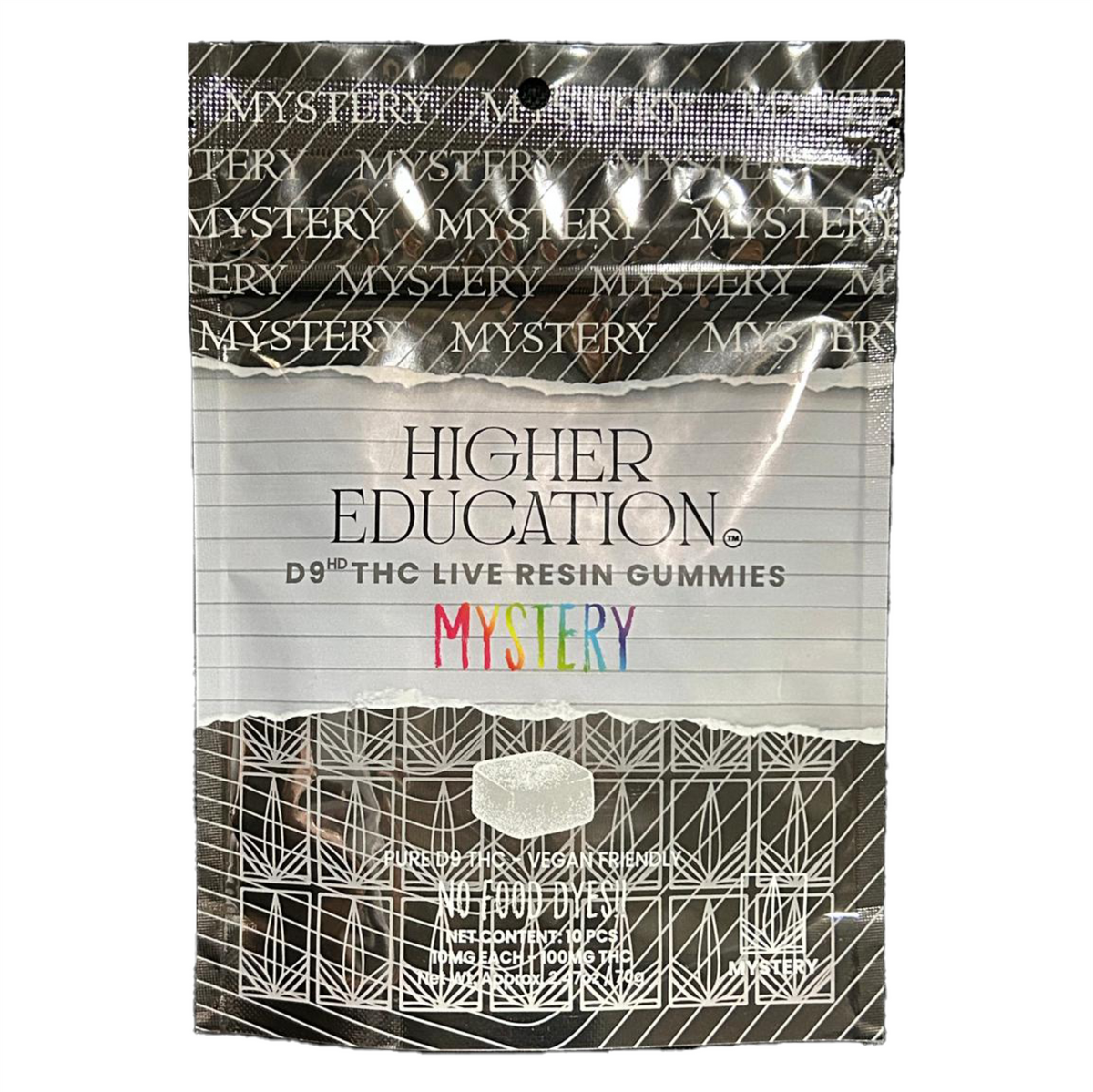 Higher Education™ D9 THC Live Resin Gummies | 100MG Mystery - Mystery